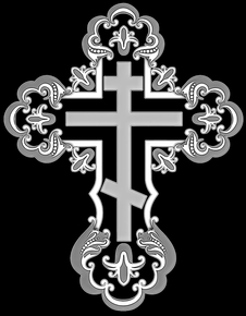 Крест фигурный4 - картинки для гравировки